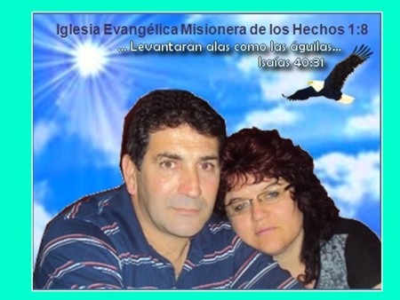 Pastores Daniel Ghuisoli y Cristina Camargo